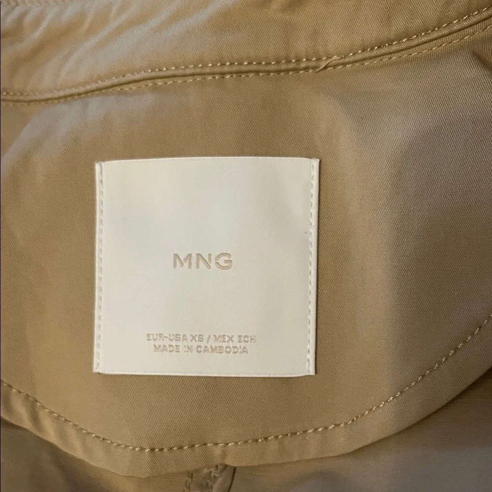 MANGO Women's Double-Button Trench Coat - Picture 8 of 10